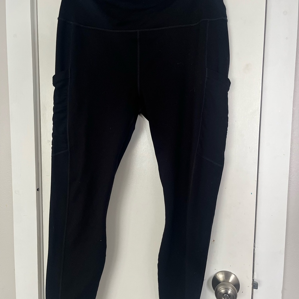 Fabletics PowerHold Black Leggings